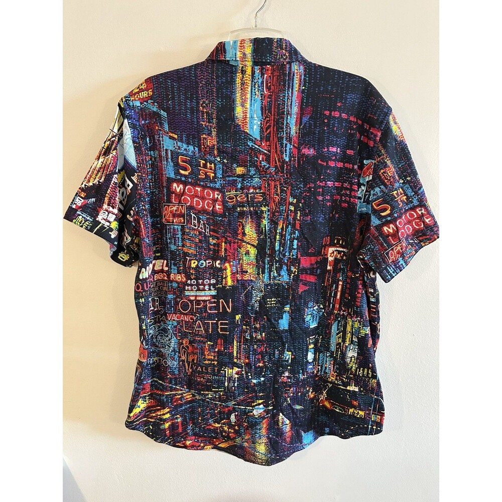 Robert Graham Hustle N Bustle Classic Fit Short Sleeve Size 2XL - Picture 4 of 9